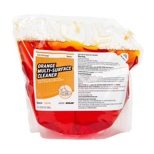 Keystone Orange Multi-Surface Cleaner, 2 Liter, #6100061